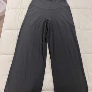 lululemon athletica Charcoal Wide-Leg Pants